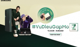 Galaxy Z bắt nhịp trào lưu mới cho giới trẻ với #VuDieuGapMo