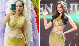 Chiếc váy đăng quang của Thùy Tiên và câu chuyện 'hàng trên mạng với hàng thực tế' khiến CĐM 'cười xỉu'