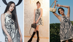 Mỹ nhân Việt đọ sắc trong mẫu váy Dior nổi tiếng của Jisoo (Black Pink), nhan sắc và thần thái thế nào?