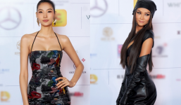 Thảm đỏ họp báo Miss Universe Việt Nam 2022: Hoàng Thùy diện váy ôm body bốc lửa, H'Hen Niê phá cách độc lạ