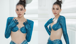 Sự thật đằng sau chiếc váy cắt xẻ táo bạo của Tiểu Vy tại Miss World Vietnam 2022