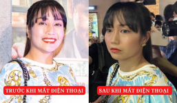 Hai sắc thái đối lập của Ốc Thanh Vân trước và sau khi mất điện thoại trong họp báo phim của Thu Trang - Tiến Luật