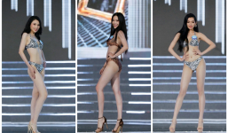 Ngắm loạt ảnh trong phần thi trang phục bikini của Miss World Vietnam 2022: Nam Em cùng dàn mỹ nhân khoe body 'bốc lửa'