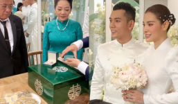Đám cưới Phương Trinh Jolie - Lý Bình: Mẹ chồng tặng 88 lượng vàng, 'sương sương' bộ trang sức dát toàn hột xoàn