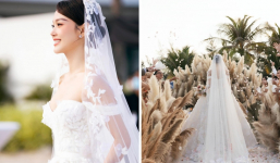HOT: Cô dâu Minh Hằng chính thức lộ diện, nhan sắc quá đỗi xinh đẹp yêu kiều!
