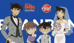“Thám tử lừng danh Conan” tung poster mới gây tranh cãi, liệu sẽ có đám cưới cho Shinichi và Ran?