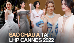 Thời trang LHP Cannes 2022 của sao châu Á: Thang Duy - IU nhẹ nhàng, Lý Nhã Kỳ - Hương Giang bị chê 'lố'