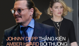 CHÍNH THỨC: Johnny Depp thắng kiện vợ cũ, Amber Heard phải bồi thường 15 triệu đô
