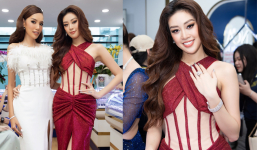 Hoa hậu Khánh Vân hội ngộ Lê Hoàng Phương, khoe nhan sắc rạng rỡ sau khi hết nhiệm kỳ