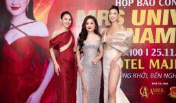 Mai Phương, Bảo Ngọc đến cổ vũ tinh thần đại diện Việt Nam đi thi Mrs Universe 2022 tại Bulgaria