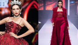 Võ Hoàng Yến đội vương miện, Thanh Hằng hoá quý cô Paris càn quét Vietnam International Fashion Week ở vị trí vedete