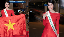 Á hậu Phương Anh chính thức lên đường chinh chiến tại Miss International