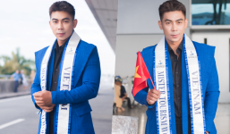 Phùng Phước Thịnh mang gần 90kg hành lý sang Philippines thi Mister Tourism World