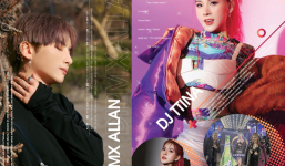 DJ T Tina xuất hiện trên tạp chí Kpop Times của Hàn Quốc cùng loạt idol Kpop