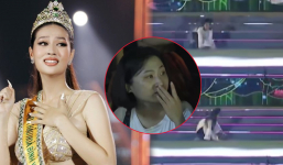 Lộ clip Hoa hậu Đoàn Thiên Ân té ngã trên sân khấu trong phần trình diễn áo dài, khán giả hoảng hốt lo lắng