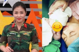 Nữ MC “Chúng Tôi Là Chiến Sĩ” vừa hạ sinh con gái ở tuổi U40, em bé được đặt tên siêu đáng yêu