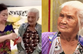 Nữ diễn viên Việt 88 tuổi bật khóc khi được cho 2,5 triệu đồng khiến ai cũng xót xa