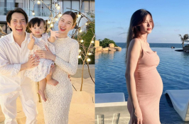 Đông Nhi diện váy ôm sát body ở tháng thứ 5 thai kỳ, sắc vóc mẹ bầu hiện tại ra sao?