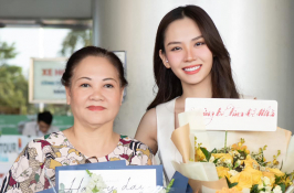 Hoa hậu Mai Phương ấn định thời gian sang Mỹ đoàn tụ cùng bố mẹ
