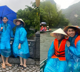 Bị Mie giận dỗi, Hồng Thanh dẫn bạn gái du lịch nhưng quên xem ngày khiến netizen “cười bò”: Chuyến đi mưa gió bất ổn!