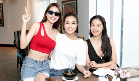 Á hậu Quỳnh Châu dự đoán kết quả Thiên Ân trước giờ G Miss Grand International 2022