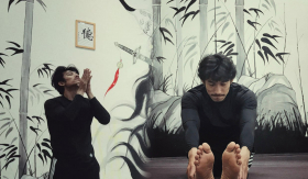 Liên Bỉnh Phát hé lộ những thước ảnh hậu trường đầu tiên trong dự án phim cùng Trương Quân Ninh