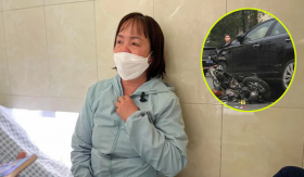 Mẹ nạn nhân nguy kịch trong vụ ô tô 'điên' tông 17 xe máy thất thần, chờ mong kỳ tích đến với con