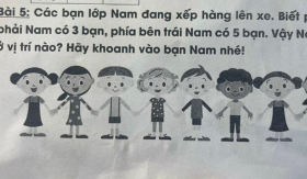 Bài toán tiểu học 3 + 5 + 1 phụ huynh tính mãi không ra đáp án, câu trả lời khiến nhiều người choáng váng