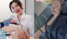 Hậu sinh con đầu lòng, Minh Hằng lộ khoảnh khắc mệt mỏi khi đi làm