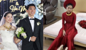 Cận cảnh không gian phòng tân hôn của Đoàn Văn Hậu - Doãn Hải My: Đơn giản, khác hẳn với tiệc cưới bên ngoài