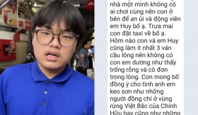 Bi Béo nhắn tin xin bố ở lại nhà em họ, đọc xong ai cũng phải bật cười