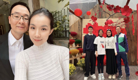 Hoa hậu Việt lấy chồng là tiến sĩ Mỹ, con trai, con gái được đặt tên “hợp” bố mẹ lại rất hay và ý nghĩa