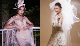 Làm veddette 2 show trong 1 đêm, Thanh Hằng biến hóa ấn tượng