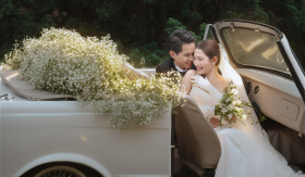 Ảnh cưới vintage của Á hậu Chế Nguyễn Quỳnh Châu và doanh nhân Phát Nguyễn tại Đà Lạt