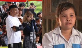 MisThy rơi nước mắt khi cô bé 10 tuổi hỏi: “Không biết mẹ có thương con không?”
