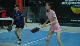 Bộ đôi Hà Kino- Hương Giang cùng dàn sao tham gia tái đấu Celebrity Pickleball Championship mùa 2