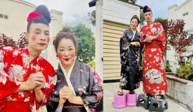 Bố ruột Xuân Mai gây chú ý với tạo hình giả nữ, kể lại hành trình nuôi con làm nghệ thuật