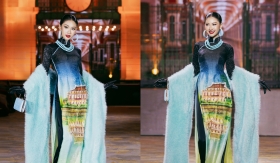 Phương Linh tỏa sáng, lọt Top 5 “Best in Ao Dai” tại Best of Vietnam mùa 2