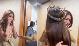 Thiên Ân ôm Thùy Tiên khóc: “Em không tin được em không có mặt trong top 10” nghe mà xót