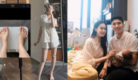 Doãn Hải My khoe dáng chuẩn phát mê chỉ sau 1 tháng sinh con, nhập hội mẹ bỉm hot nhất Vbiz