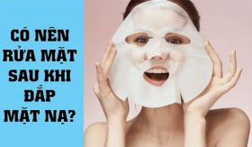 Có nên rửa mặt ngay sau khi đắp mặt nạ? Tần suất đắp mặt nạ như thế nào là tốt?