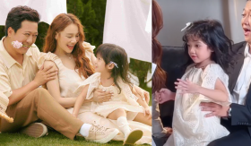 “Công chúa” nhà Trường Giang: 6 tuổi đã ra dáng nghệ sĩ nhí, theo bố tham gia hoạt động thiện nguyện