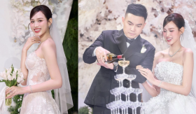 Đám cưới Hoa hậu Đỗ Hà gây thắc mắc khi ‘thiếu vắng’ dàn sao Việt