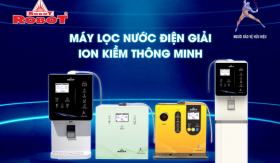 Ra mắt máy lọc nước điện giải ion kiềm thông minh