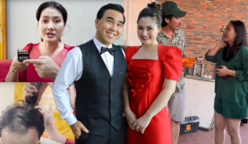 Sau “vụ” cạo đầu Quyền Linh, Ngọc Lan bị đồng nghiệp “xa lánh” ra mặt