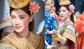 “Mỹ nhân Thái Lan” Baifern gây náo loạn với nhan sắc cực phẩm hóa thân thành “Nữ thần Songkran” 2023