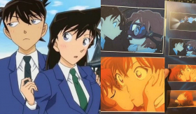 Hình ảnh Conan và Haibara công khai hôn nhau trong phim mới được hé lộ, “thuyền” Shin – Ran chìm tuyên bố tẩy chay