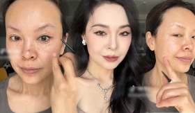 Người phụ nữ trung niên trổ tài make up biến hình, thành quả như thiếu nữ 18 khiến CĐM bật ngửa “như một cú lừa”