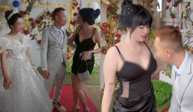 Cô dâu “quay xe” đòi hủy hôn vì thấy chú rể ôm eo, chu môi hôn bạn thân khác giới ngay tại đám cưới
