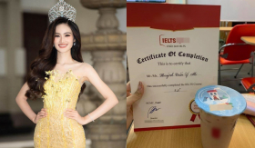 Xôn xao Giấy chứng nhận đạt trình độ IELTS 5.0 của Hoa hậu Ý Nhi khoe trên mạng “không có giá trị sử dụng”